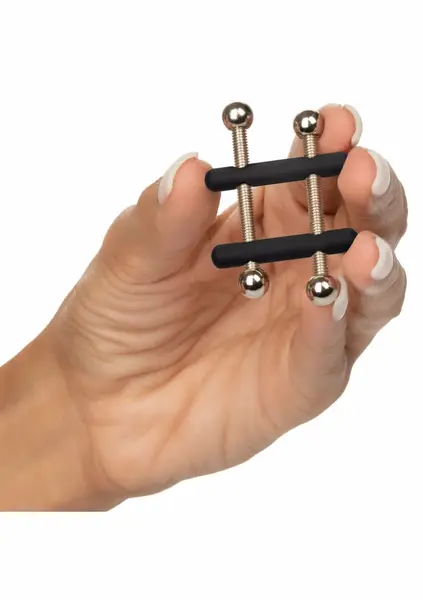 CalExotics Crossbar Nipple Vices Adjustable Clamp System Metal