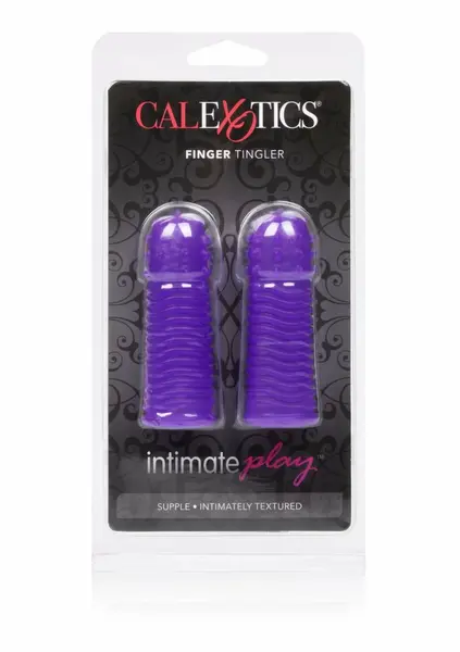 CalExotics Intimate Play Finger Tingler Set Flexible Silicone 2pcs