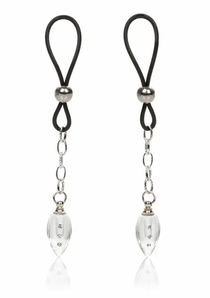 CalExotics Nipple Jewel Crystal Teardrop Adjustable Body Jewelry
