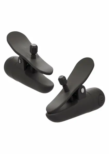 Nipplettes акумулаторни вибриращи щипки за зърна, розови, регулируеми – модел 4