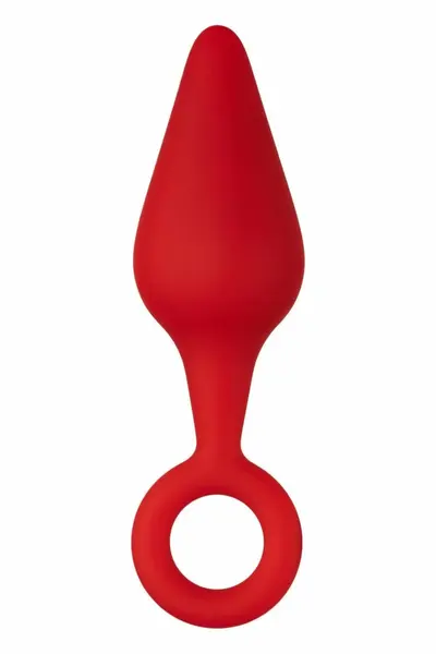 FORTO F-10 Silicone Plug Small Red with Pull Ring - Premium Flexible Design