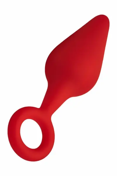 FORTO F-10 Silicone Plug Small Red with Pull Ring - Premium Flexible Design