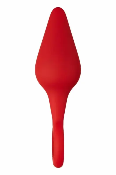 FORTO F-10 Silicone Plug Small Red with Pull Ring - Premium Flexible Design