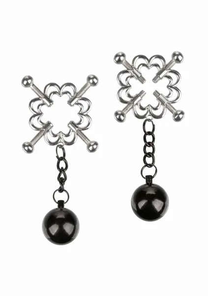 Nipple Grips 4-Point Weighted Nipple Press Adjustable Steel System