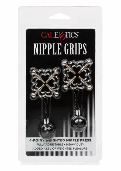 Nipple Grips 4-Point Weighted Nipple Press Adjustable Steel System