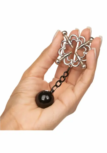 Nipple Grips 4-Point Weighted Nipple Press Adjustable Steel System