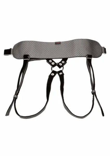 CalExotics The Regal Princess Harness Adjustable Vegan Leather Black