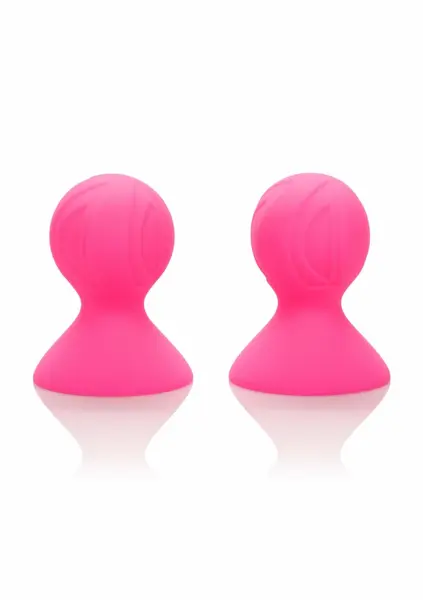 CalExotics Silicone Pro Nipple Suckers - Flexible Silicone, Set of 2