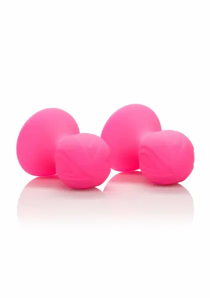 CalExotics Silicone Pro Nipple Suckers - Flexible Silicone, Set of 2