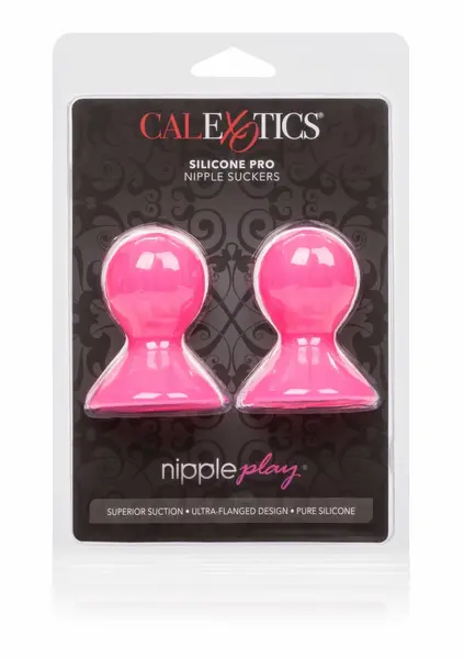 CalExotics Silicone Pro Nipple Suckers - Flexible Silicone, Set of 2