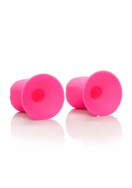 CalExotics Silicone Pro Nipple Suckers - Flexible Silicone, Set of 2