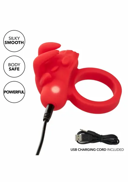 Silicone Rechargeable The Matador Couples Enhancer, 12 Modes, Black