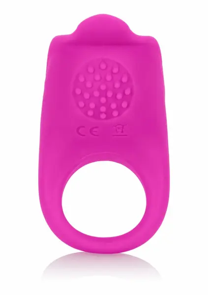 CalExotics Silicone Rechargeable Teasing Enhancer, 7 Modes, Black