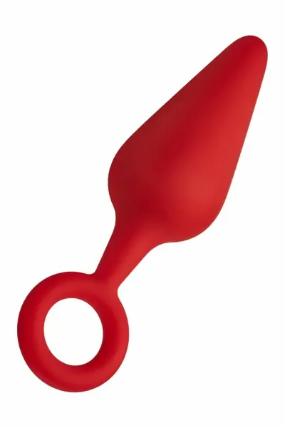 FORTO F-10 Silicone Plug Large Red with Pull Ring - Premium Flexible Design