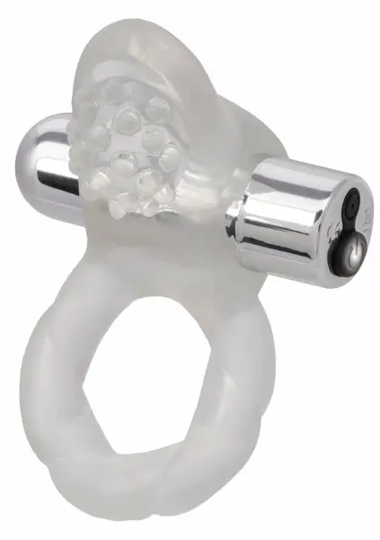 Nubby Lovers Delight Vibrating Couples Enhancer, USB Rechargeable, Waterproof