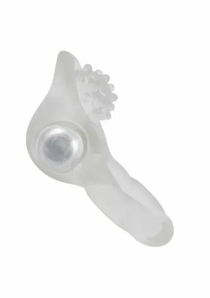 Nubby Lovers Delight Vibrating Couples Enhancer, USB Rechargeable, Waterproof