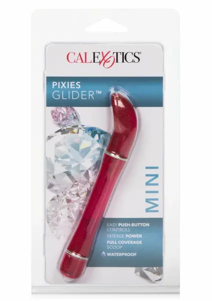 Pixies Glider компактен вибратор, розов, 12,7 см