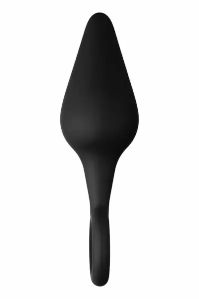 FORTO F-10 Silicone Plug with Pull Ring Small Black Premium Flexible