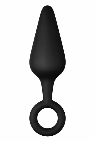 FORTO F-10 Silicone Plug Large Black with Pull Ring - Premium Flexible Design
