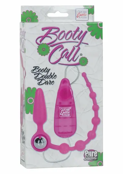 Booty Call Booty Double Dare Silicone Set with Vibrating System 716770078155