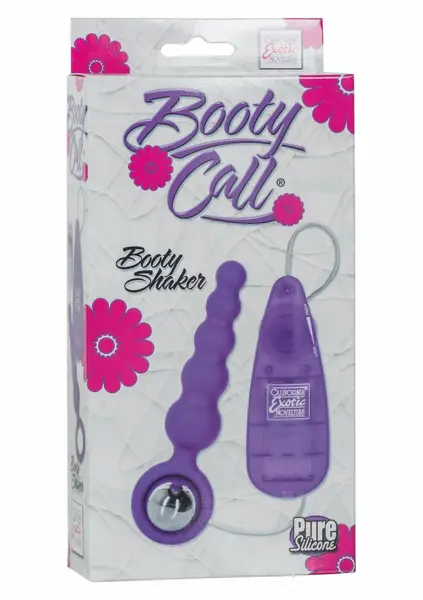 Booty Call Booty Shaker Silicone Probe & Vibrating Bullet Set Black