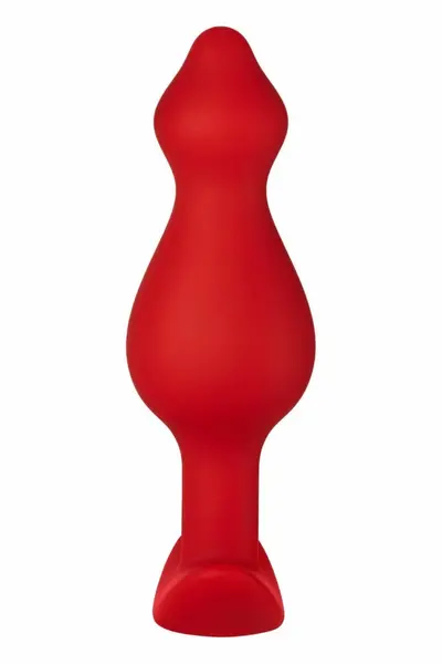FORTO F-78 POINTEE Plug Small Red Premium Silicone Bead Design
