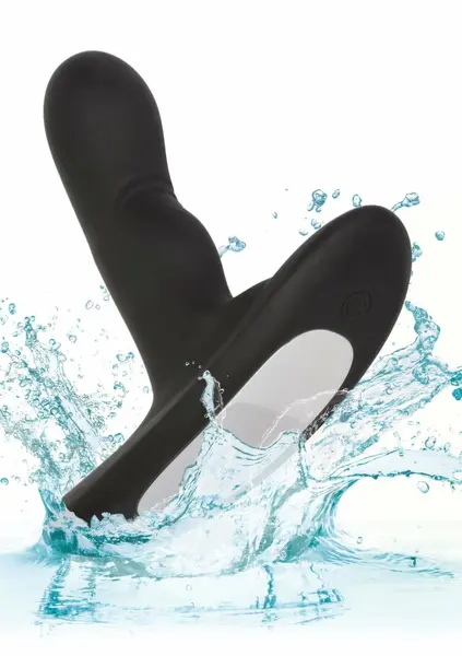 CalExotics Eclipse Rocking Probe Silicone Intimate Machine Black