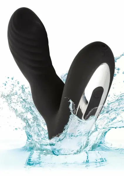 Eclipse Roller Ball Probe Silicone Wireless Intimate Massager Black