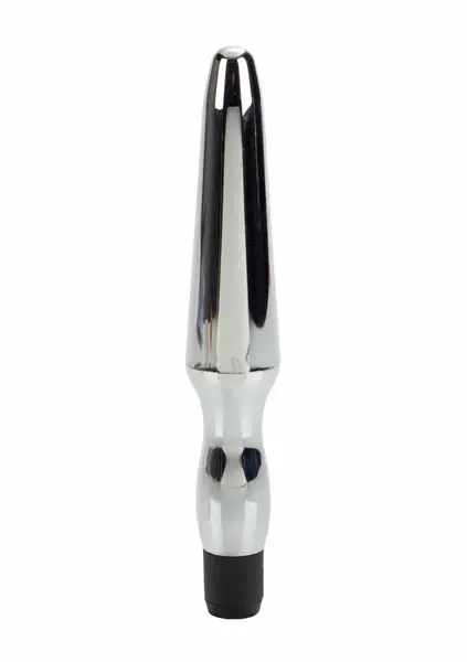 Waterproof Anal Probe Model 6.5” Silver-Plated Multi-Speed System