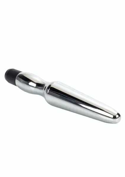 Waterproof Anal Probe Model 6.5” Silver-Plated Multi-Speed System