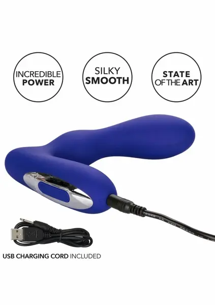 Eclipse Pleasure Probe Silicone Wireless Intimate Device Black