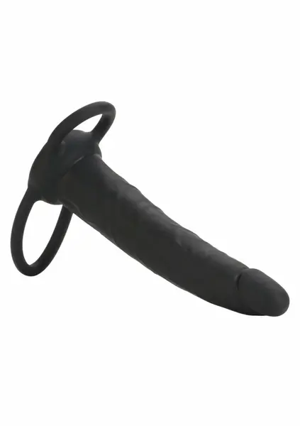 California Exotic Silicone Double Rider Black Flexible System