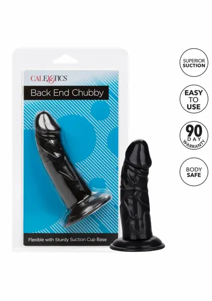 Back End Chubby гъвкав анален стимулатор с вендуза