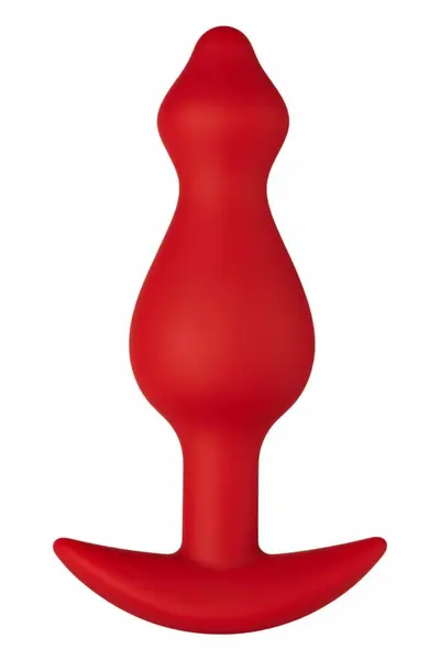 FORTO F-78 POINTEE Plug Large Red Premium Silicone Anchor Base