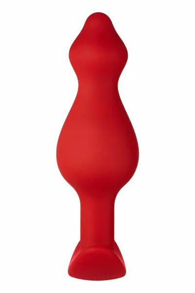 FORTO F-78 POINTEE Plug Large Red Premium Silicone Anchor Base