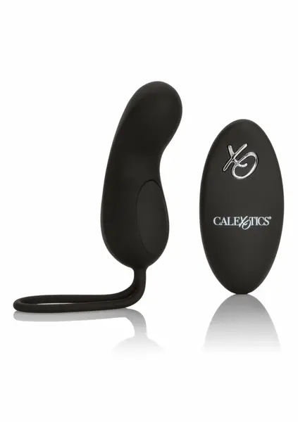 CalExotics Remote Rechargeable Curve Mini Massager, 12 Modes, Purple