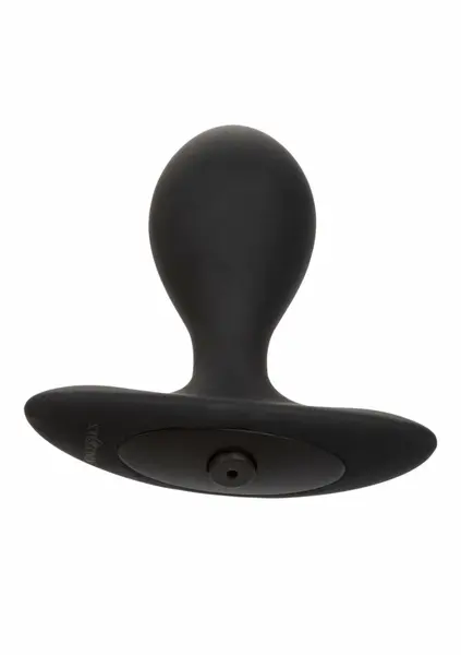 CalExotics Silicone Inflatable Plug Weighted Flexible 3” Black