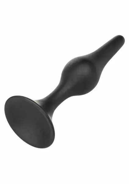 Комплект силиконови анални разширители за начинаещи, 3 размера, черен