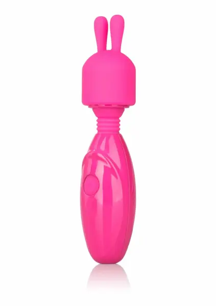 CalExotics Tiny Teasers Bunny Compact Silicone Massager USB Rechargeable