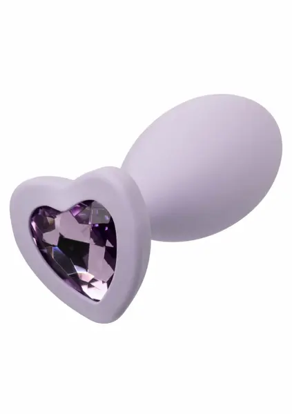 CalExotics First Time Crystal Booty Duo Silicone Plug Set Pink