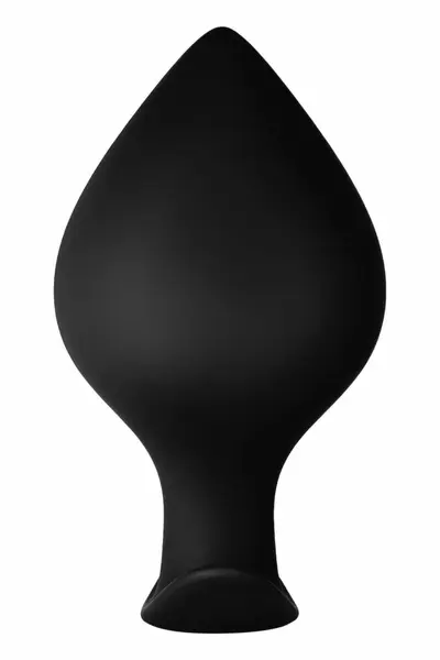 FORTO F-63 Rattler Spade Large Black Premium Silicone Plug
