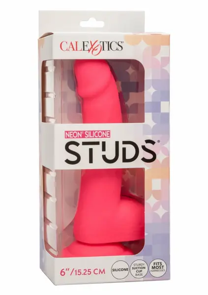 Neon Silicone Studs 6