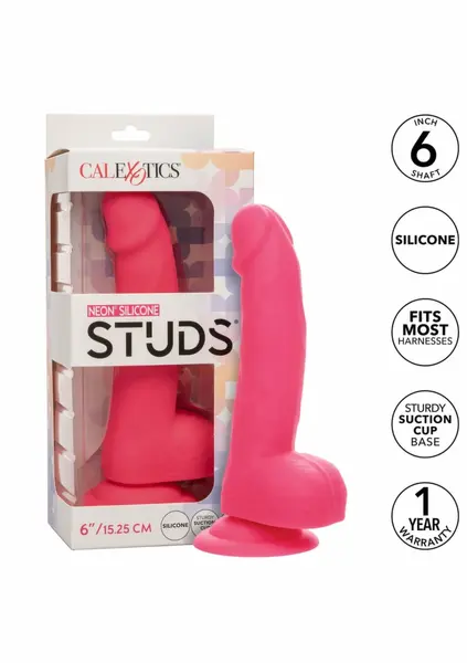 Neon Silicone Studs 6