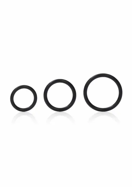 CalExotics Silicone Support Rings Set of 3 - Flexible Silicone Rings