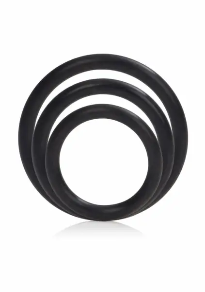 CalExotics Silicone Support Rings Set of 3 - Flexible Silicone Rings