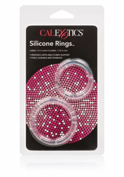 CalExotics Silicone Rings Set - Adjustable Silicone Support Rings