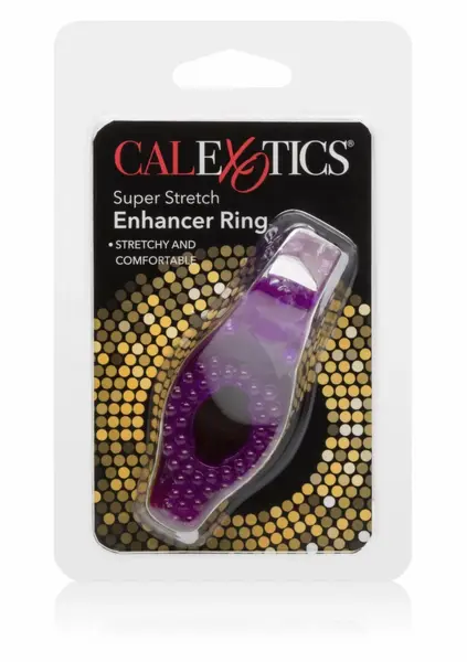 Super Stretch Enhancer Ring Flexible TPR Stimulation Sleeve Clear