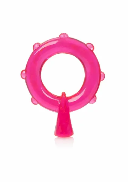 Magic C-Rings 3-Piece Set - Stretchy TPR Rings with Textured Surface