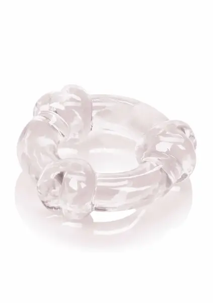 Magic C-Rings Set 3pcs TPR Stretchy Rings with Textured Surface