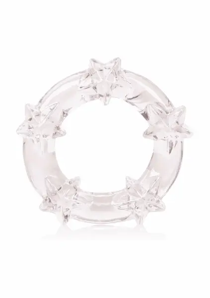Magic C-Rings Set 3pcs TPR Stretchy Rings with Textured Surface